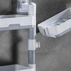 Wall-Mounted Multi Layer Rotatable Soap Holder