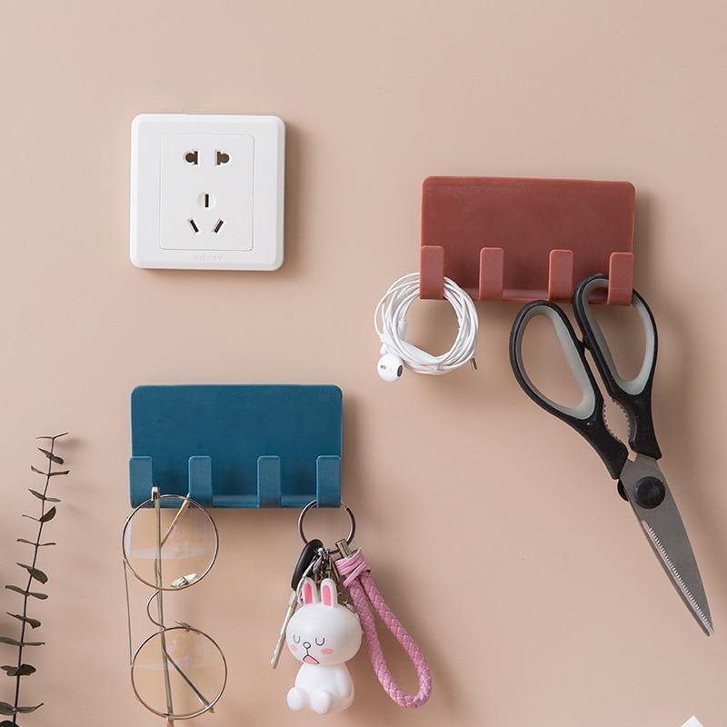Colored Handy Pastel Cable Organizer and Phone Holder