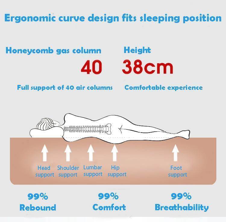 Portable Inflatable Double Air Bed Mattress