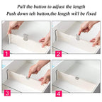 Adjustable Retractable Drawer Divider