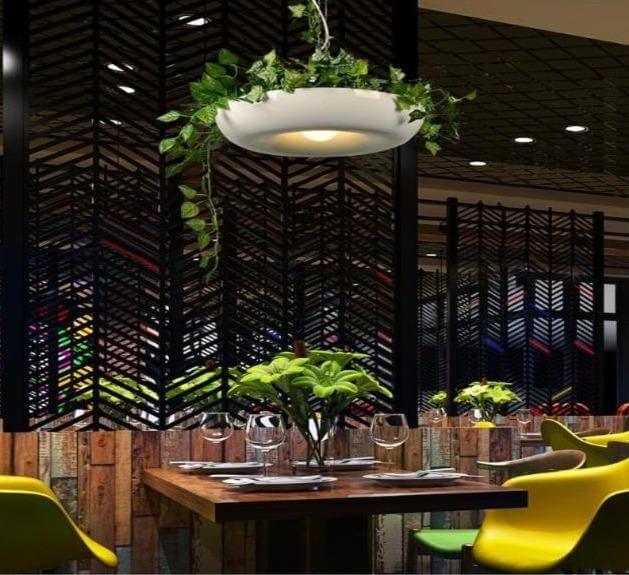 Modern Hanging Sky Flower Lamp
