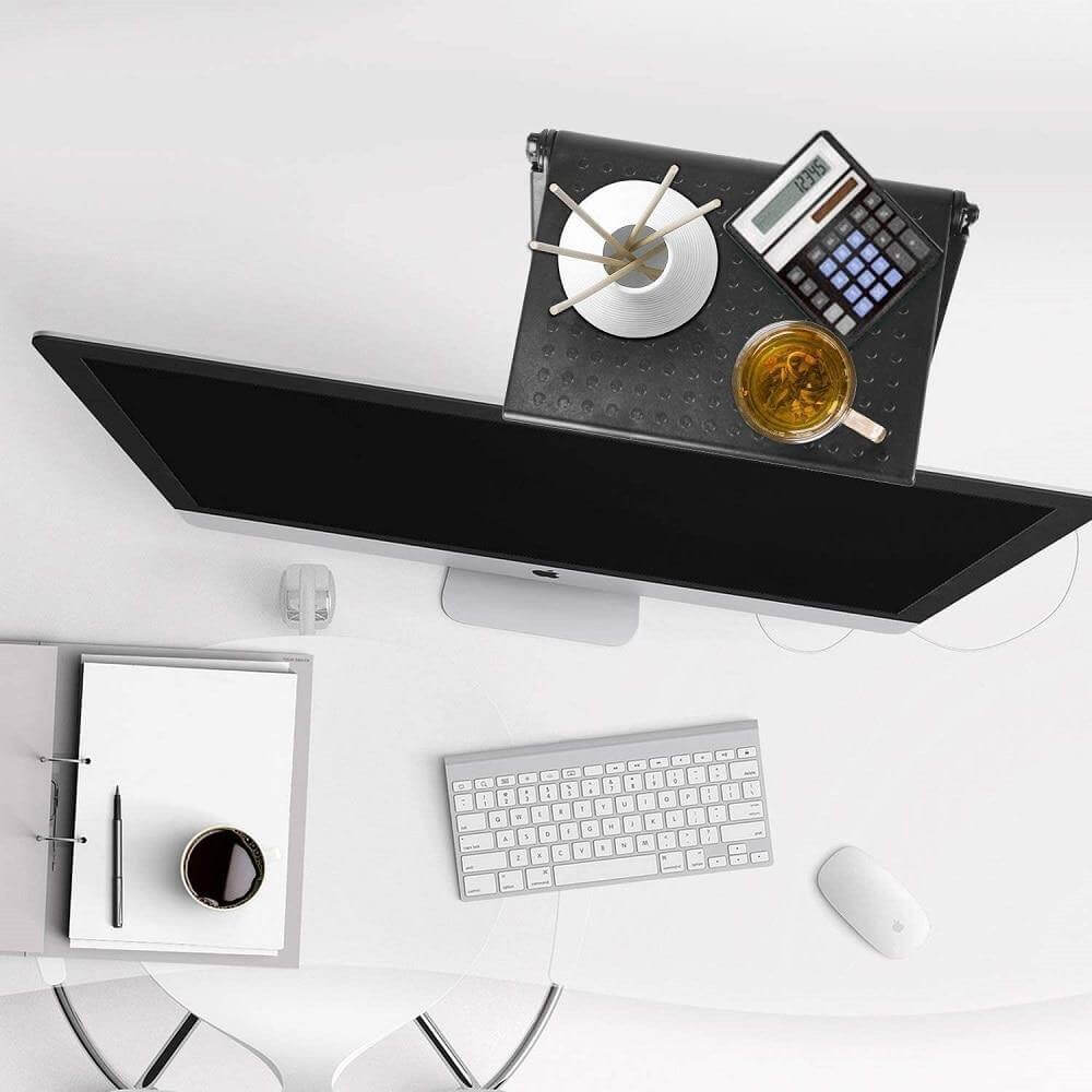 Screen Top Storage Shelf Holder