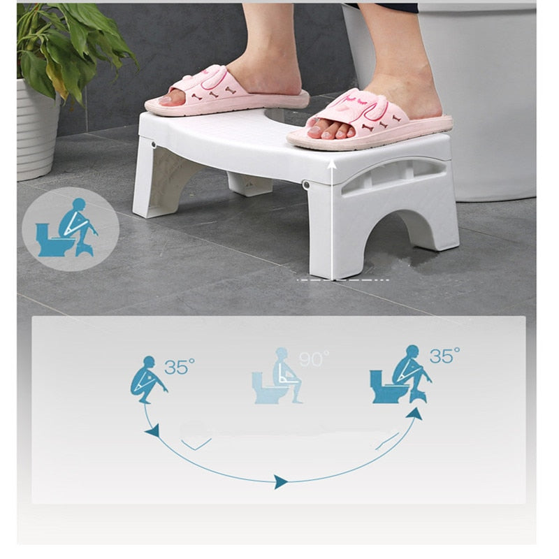 Portable Qualified Bathroom Footstool
