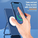 Foldable Slim Magnetic Wireless Charger Stand For iPhone 12