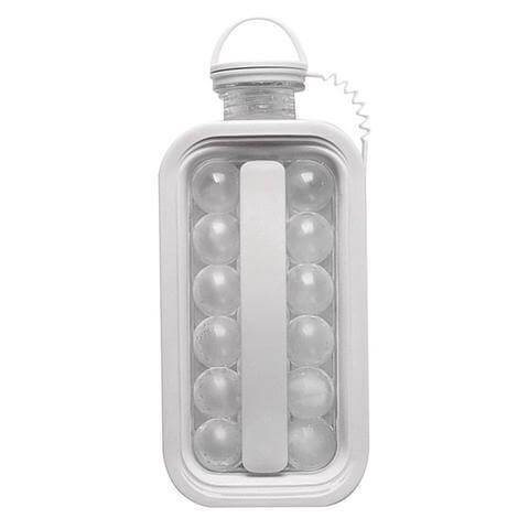 Portable Cooler with Lid and Ice Maker