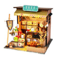 DIY Unique Wooden Style Oriental Hand-assembled House