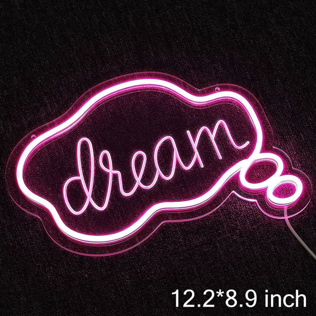 LED Sweet Dreams Neon Sign
