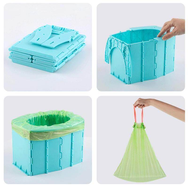 Portable Mobile Folding Camping Toilet