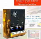 Multifunctional Seasoning Organizer with Oil Pump