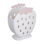 2PCS Cute Strawberry Cutlery Organizer Box
