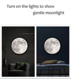 Smart Modern Moon Mirror Wall Lamp