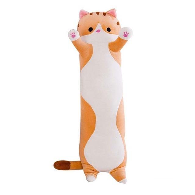 Cute Cat Soft Long Cat Plush Pillow