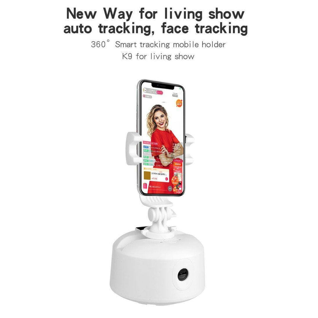 360 Rotation Face Tracking Smartphone Holder