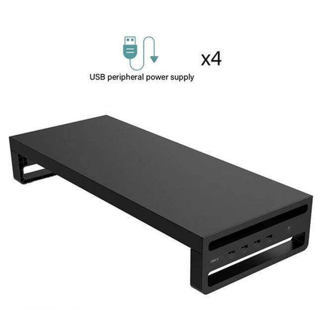 Multifunctional Wireless Charging Desktop Monitor Stand