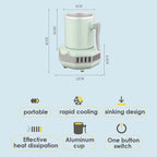 Portable Mini Drink Cup Cooler Machine