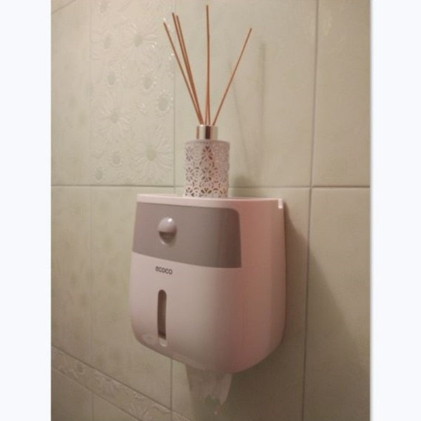 Waterproof Toilet Paper Holder Storage Box