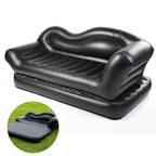 Comfy Double Household Inflatable Lazy Reclining Sofa