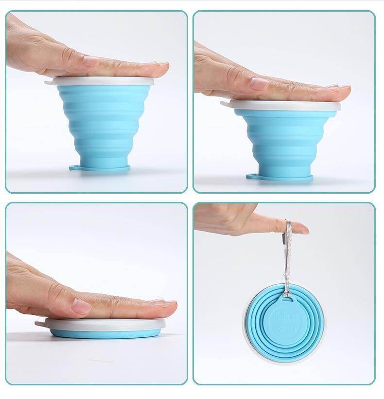 Foldable Easy Silicone Travel Mug