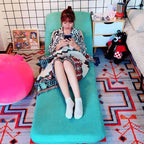 Lazy Foldable Single Sofa Bed Floor Chair