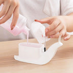 Portable Snail Shaped Liquid Soap Dispenser