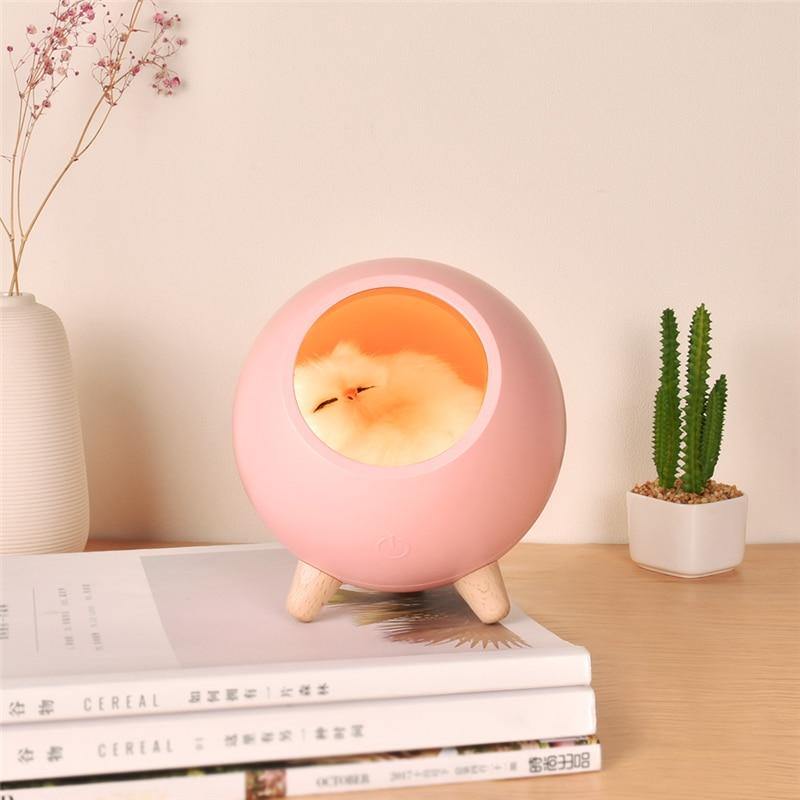 Cute Pet House USB LED Night Lamp