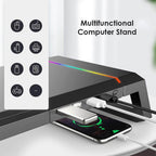 Universal Computer Stand Riser Data Transfer Desk Organizer