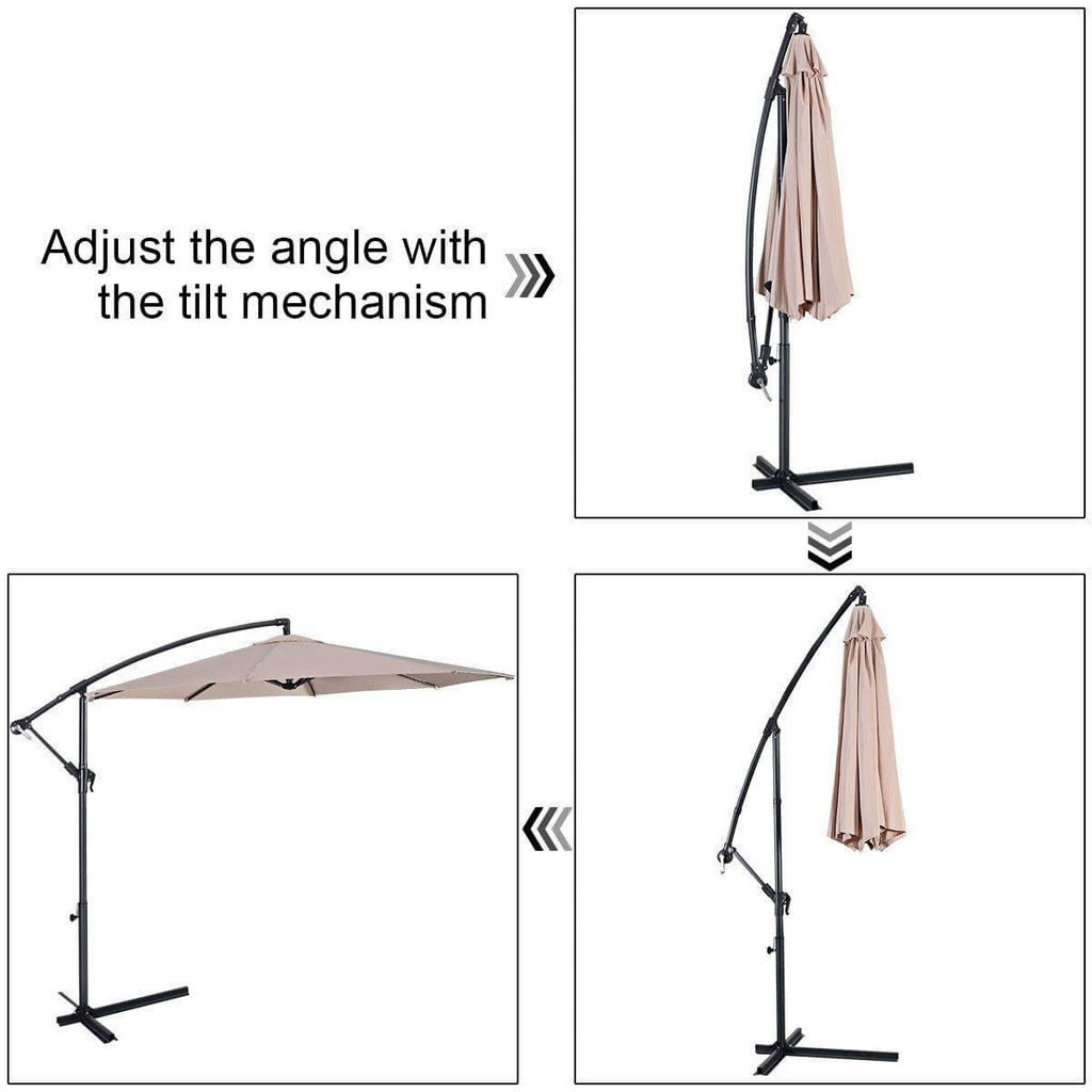 Giant Anti-UV Outdoor Hanging Umbrella
