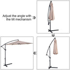 Giant Anti-UV Outdoor Hanging Umbrella