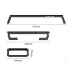 Universal Computer Stand Riser Data Transfer Desk Organizer