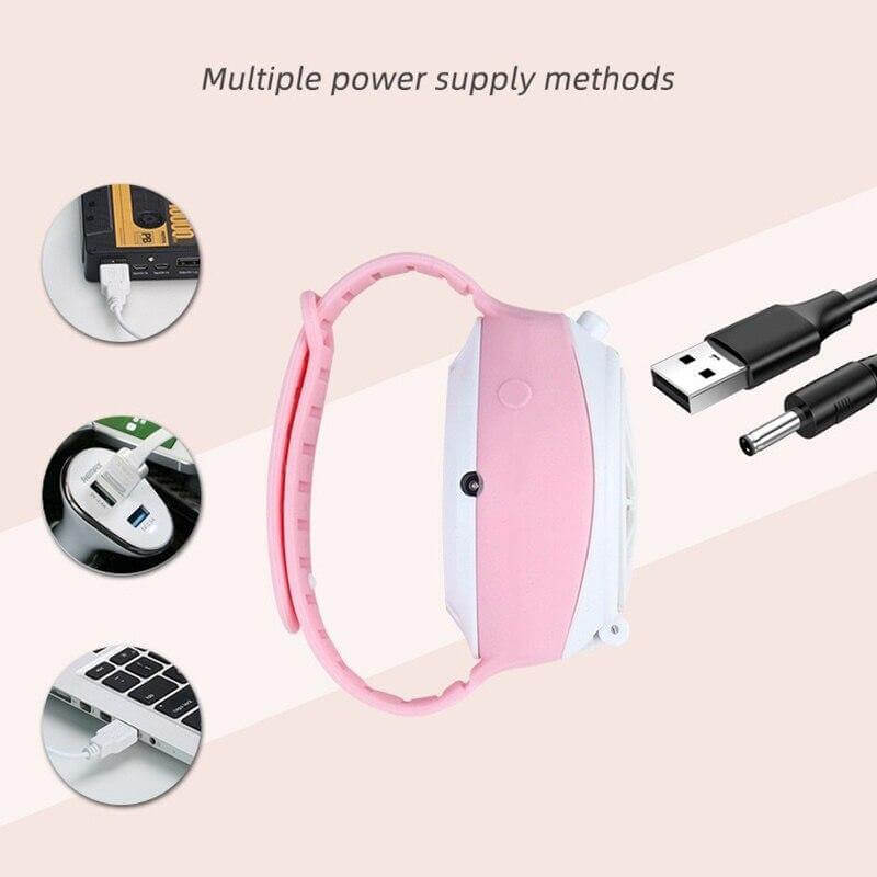 Portable Mini Watch USB Fan
