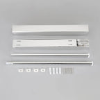 Wall Mounted Retractable Folding Clothes Rack
