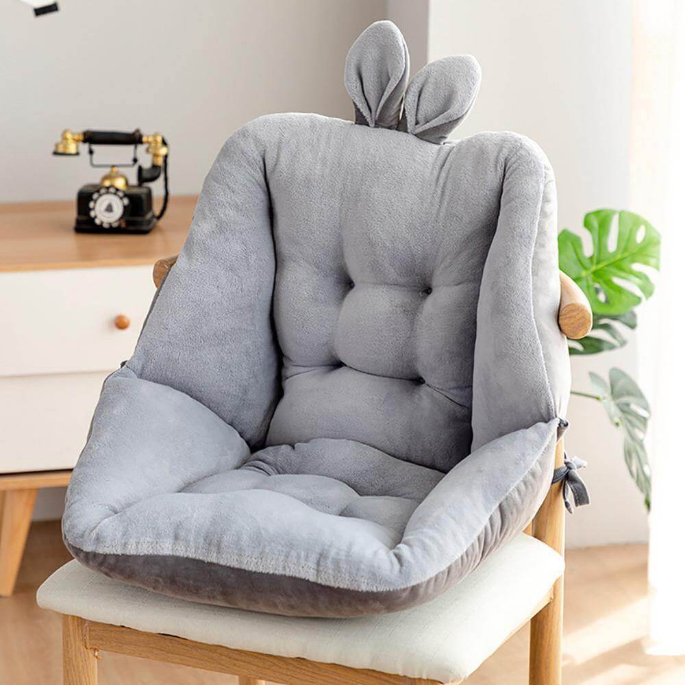 Fluffy Cute Chair Back Cushion
