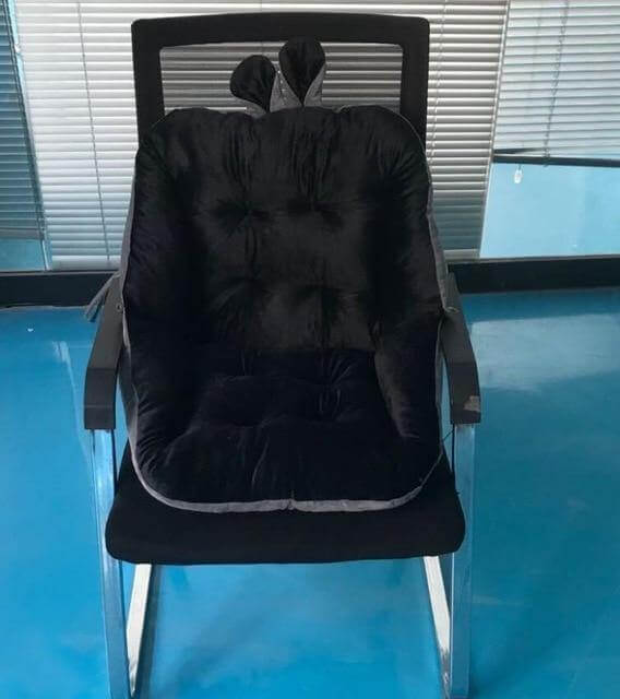 Fluffy Cute Chair Back Cushion