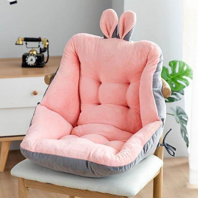 Fluffy Cute Chair Back Cushion