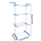Space Saving Laundry Clothes Drying Rack