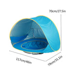 UV-protecting Children Waterproof Beach Tent