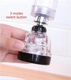 Multifunction Rotatable Water Spray Faucet Filter
