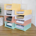 Foldable Multilayer Wardrobe Clothes Organizer Box
