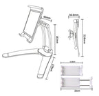 Universal Wall Mounted Desk Phone Tablet Holder