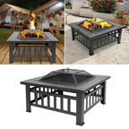 Portable Backyard Fire Pit Table