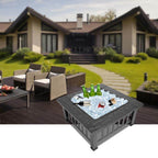 Portable Backyard Fire Pit Table