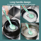 Multifunctional Kitchen Dish Soap Dispensing Brush