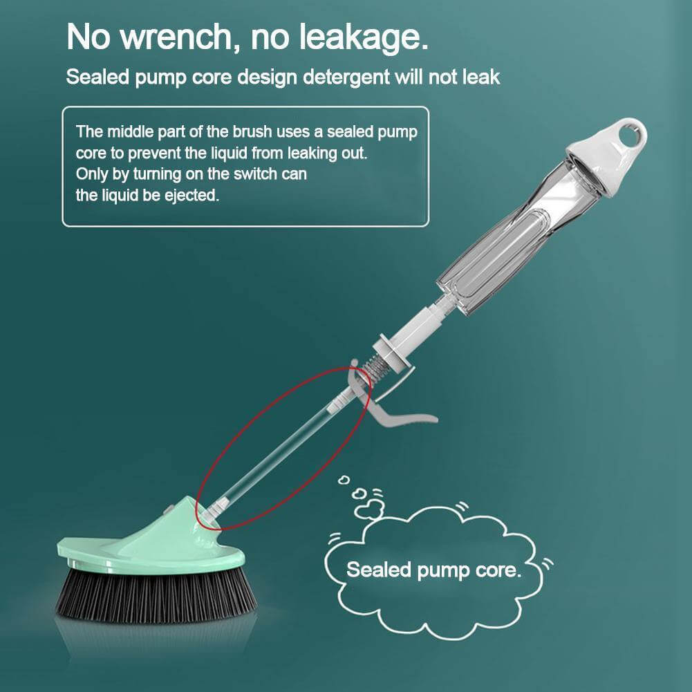 Multifunctional Kitchen Dish Soap Dispensing Brush