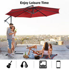 Giant Anti-UV Outdoor Hanging Umbrella