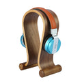 Walnut Wooded Headphones Headset Holder