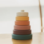 Baby Silicone Construction Stacking Smart Block Game