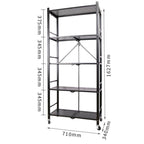 Multifunctional Foldable Storage Rack Organizer