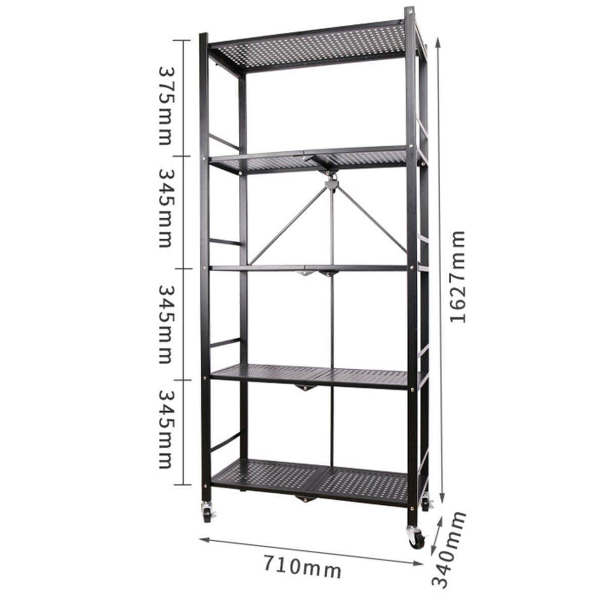 Multifunctional Foldable Storage Rack Organizer