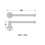 Wall-Mounted Bathroom Accessories Holder Set