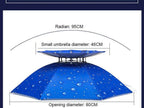 Outdoor Double Layer Fishing Umbrella Hat